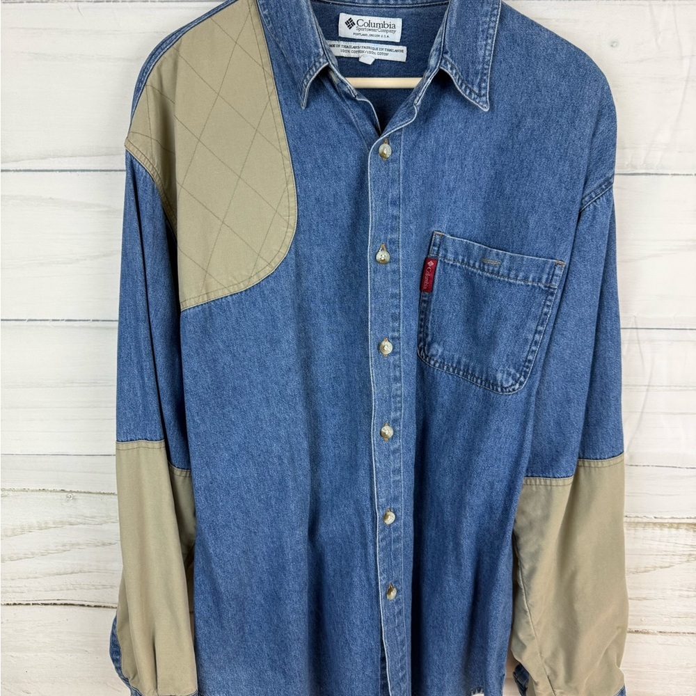Columbia Classic Blue Denim Shirt